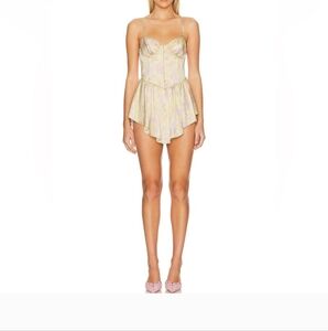 For Love and Lemon Yellow Romper